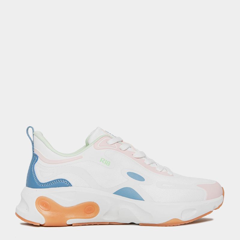 Zapatillas-Deportivo-R18-Mujeres-R18-Cd059--Textil-BLANCO-37