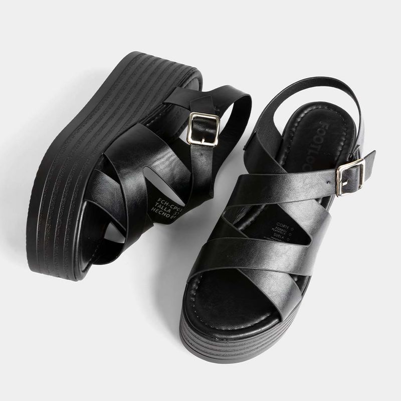 Sandalias-Casual-Footloose-Mujeres-Fch-Cp018-Carina-Sintetico-NEGRO-34