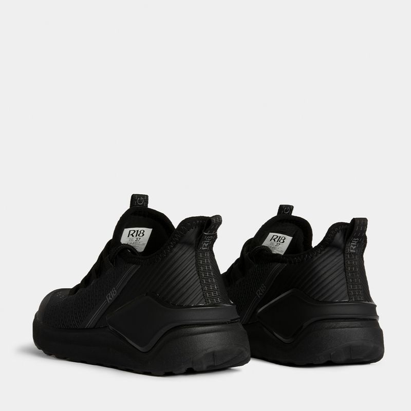 Zapatillas-Deportivo-R18-Mujeres-R18-Bt017--Textil-NEGRO-36