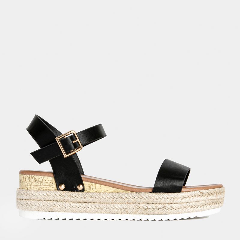 Sandalias-Casual-Footloose-Mujeres-Fch-Cp01-Daniela-Sintetico-NEGRO-37