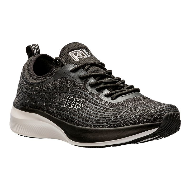 Zapatillas-Deportivo-R18-Hombres-R18-Bt010--Textil-NEGRO-42