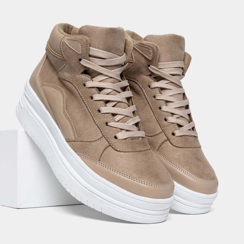 Zapatillas-Urbano-R18-Mujeres-R18-Dc004--Suede-NUDE-37-5