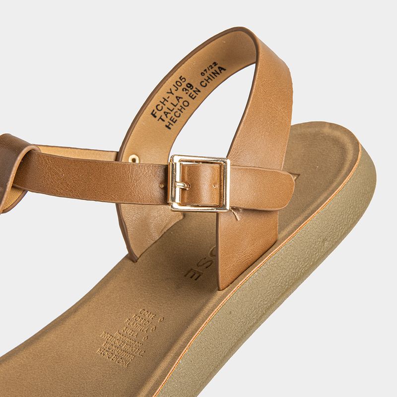 Sandalias-Casual-Footloose-Mujeres-Fch-Yj05-Amazonita-Sintetico-MARRON-40