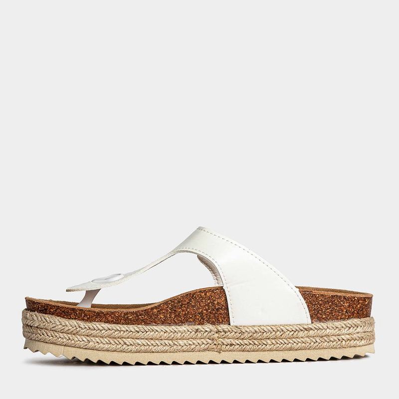 Sandalias-Casual-Footloose-Mujeres-Fch-Nz007-Gisse-Delux-Sintetico-BLANCO-38