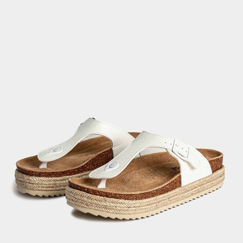 Sandalias-Casual-Footloose-Mujeres-Fch-Nz007-Gisse-Delux-Sintetico-BLANCO-38