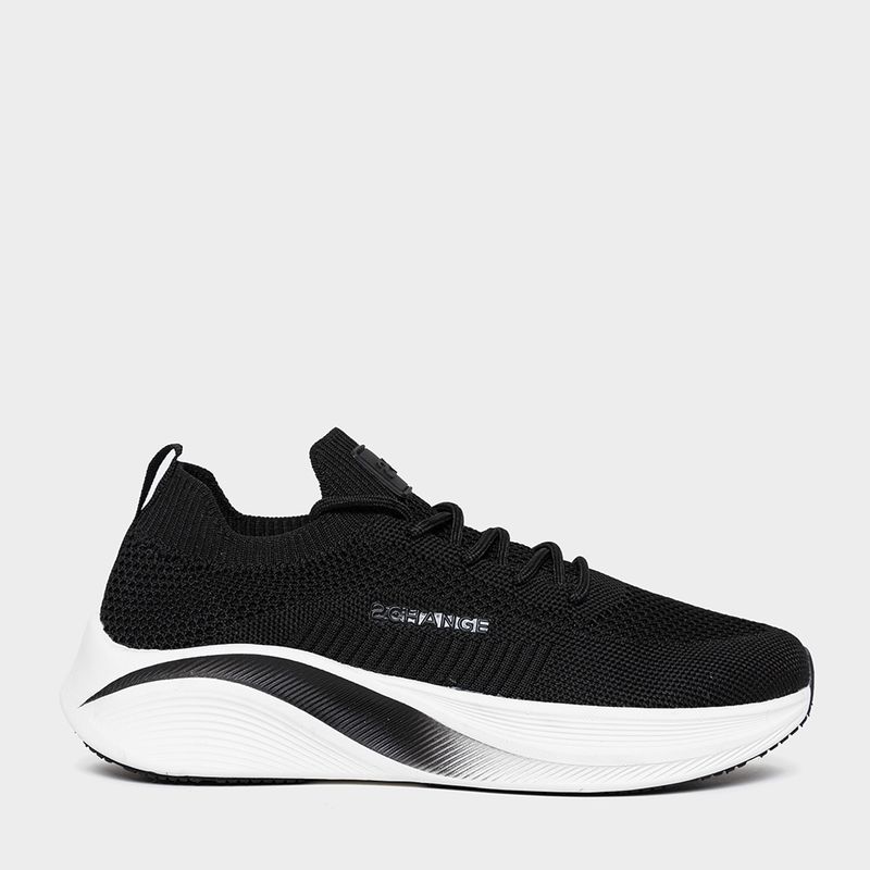 Zapato-Urbano-2Change-Mujeres-2C-Cd082--Knit-NEGRO-35